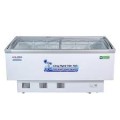 Tủ đông Alaska KN-400 mặt kính cong